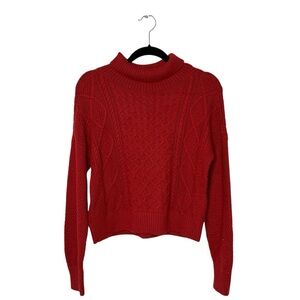 ABERCROMBIE KIDS HOLIDAY RED SWEATER SZ 13-14